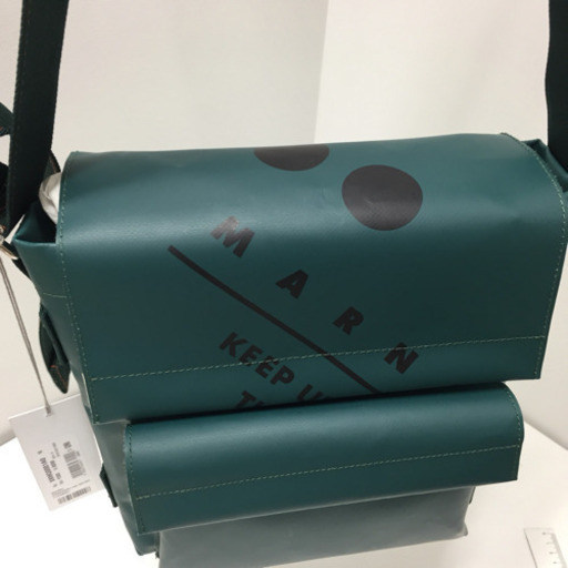 MARNI 新品 ショルダーバック(グリーン)