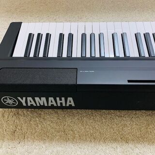 ヤマハ電子ピアノ P125B (ペダルFC3Aつき） - 鍵盤楽器、ピアノ