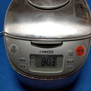 ☆中古　三菱ジャー炊飯器　NJ-JM10-S　２００８年製