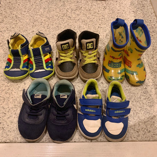 5足👣男の子👦used 靴　13.0〜14.5