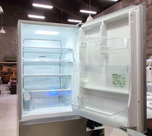 5ドア冷蔵庫 426L 自動製氷 東芝 GR-H43G(S)