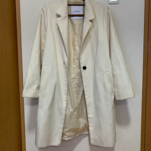 チェスターコート ホワイト Sara 新宿の服 ファッションの中古 古着あげます 譲ります ジモティーで不用品の処分