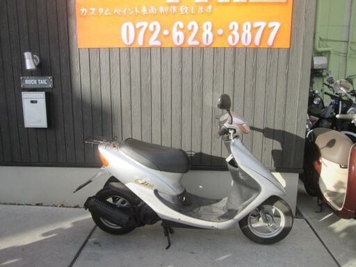 ★3万円　ライブディオ　ＡＦ34　ＤＩＯ　セル1　実動車★ホンダ　原付　スクーター　シルバー