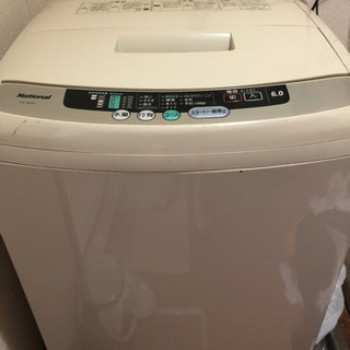 洗濯機　6kg