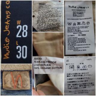 Nudie Jeans FEARLESS FREDDIE LOVE REPLICA美品 W28L30ヌーディー