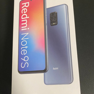 【新品未開封】Xiaomi　RedmiNote9s 6GB 12...