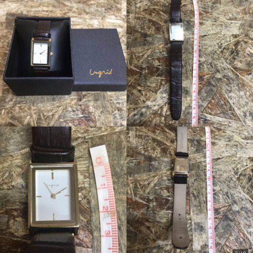 W165 004 Ungrid アングリット レディース 腕時計 クォーツ ウォッチ 動作ok 電池新品交換済み Trash Box 三国ケ丘の服 ファッションの中古 古着あげます 譲ります ジモティーで不用品の処分