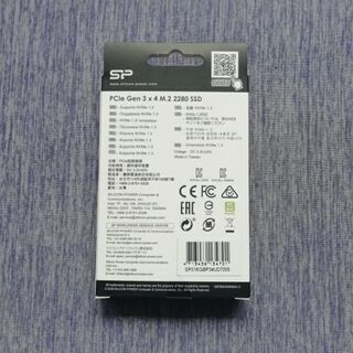 爆速！新品 未使用 未開封 シリコンパワー NVMe SSD 1TB 2個 爆速！新品 未使用 未開封 シリコンパワー NVMe SSD 1TB 2個