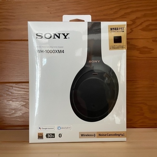 【新品】ソニー ノイズキャンセリングヘッドフォン WH-1000XM4 ブラック