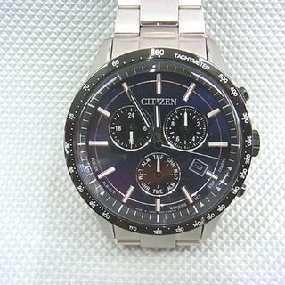 ☆美品 シチズン 腕時計 BL5496-96L エコ・ドライブ クロノグラフ 