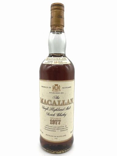 スコッチ　マッカラン　MACLLAN　18年　1995年ボトリング　【上福岡】 スコッチ マッカラン MACLLAN 18年 1995年ボトリング 【上福岡