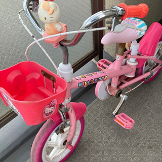 キティちゃん自転車　お値下げ