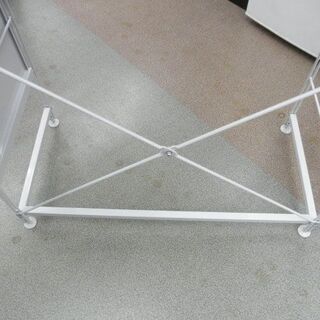 無印良品 MUJI ユニットシェルフ ランドリーシェルフ 4段 スチール 幅86cm
