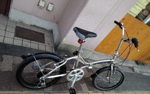 glamorous[グラマラス]20吋 折り畳み自転車 アルミ/6speed/チタン -
glamorous 折りたたみ自転車