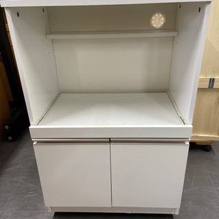 激安 オススメ ニトリ レンジ台 フォルムn Re9060wh Reciclaje 野崎の収納家具 食器棚 キッチン収納 の中古あげます 譲ります ジモティーで不用品の処分