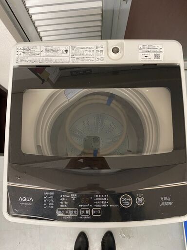 2019年製　AQUA　洗濯機　５キロ