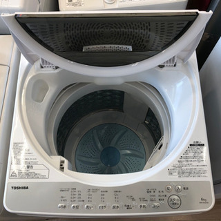 安心の１年間返金保証！TOSHIBA（東芝）の洗濯機（AWｰ6G6）です！ 安心の1年間返金保証！TOSHIBA（東芝）の洗濯機（AWｰ6G6）です！