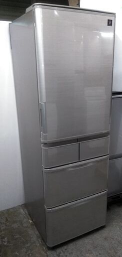 5ドア　冷蔵庫　2016年製　シャープ　プラズマクラスター　412L　幅60センチ