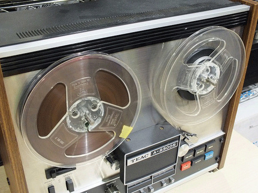 【苫小牧バナナ】TEAC/ティアック 4トラック 2チャンネル ステレオ オープンリールデッキ A-2300S 中古 動作OK♪