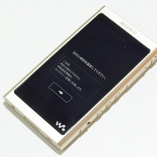 苫小牧バナナ】美品 SONY WALKMAN NW-A55 16GB ペールゴールド ソニー