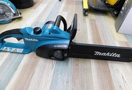 動作品 MAKITA マキタ 350mm 電気チェーンソー MUC351 チェンソー 切断
