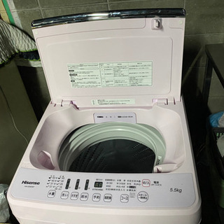 使用期間2週間のみハイセンス洗濯機！