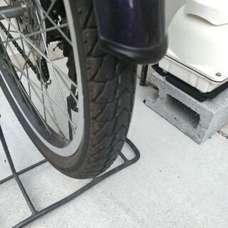 ママチャリ　前専用子供シート付！20インチ