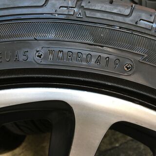 【最終値下げ⇒32,000円！】軽自動車用15インチタイヤホイール4本セット 165/55R15 美品/バリ山！