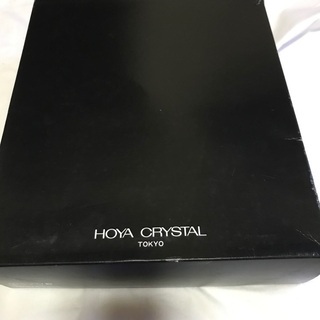 新品未使用　HＯＹA   CＲYＳＴＡＬ　グラス