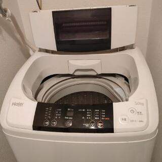 Haier　全自動洗濯機　JW-K50H　2015年製