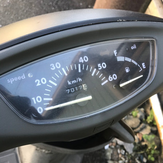 原付 ホンダ ライブディオAF34 2スト リアボックス付き 不動車