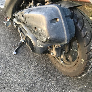 原付 ホンダ ライブディオAF34 2スト リアボックス付き 不動車