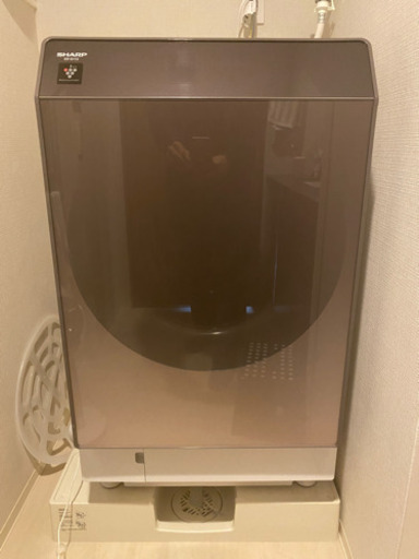 SHARP ドラム洗濯機　2ヶ月のみ利用　本日のみ出品　6年保証