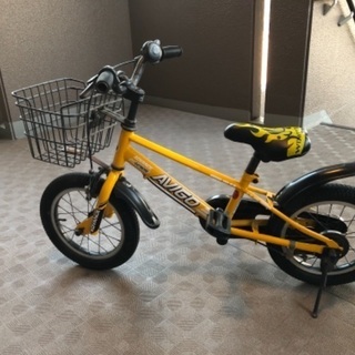子供自転車(黄色)14インチ