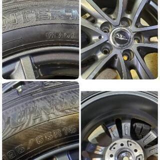◆◆SOLD OUT！◆◆プリウスのに超絶バリ山スタッドレスアルミホイールセット195/65R15ダンロップ☆限定セール品早い者勝ち☆