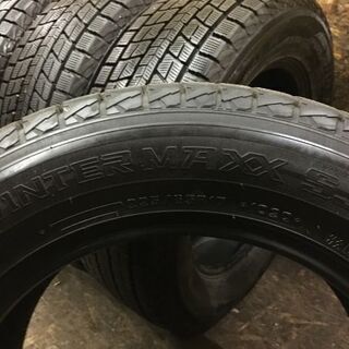 DUNLOP WINTER MAXX SJ8 225/65R17 17インチ スタッドレス 4本 2015年製 バリ溝 レガシィアウトバック CX-5等　(TD423) クレジットカード QR決済可能