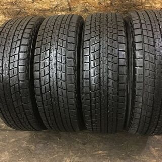 DUNLOP WINTER MAXX SJ8 225/65R17 17インチ スタッドレス 4本 2015年製 バリ溝 レガシィアウトバック CX-5等　(TD423) クレジットカード QR決済可能