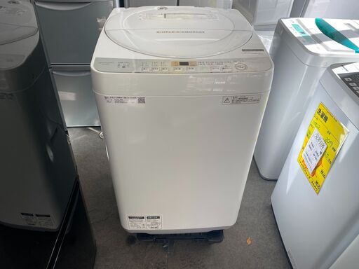 保証付き　シャープ　洗濯機　ES-GE6C-W   リサイクルショップウルカウ　高津