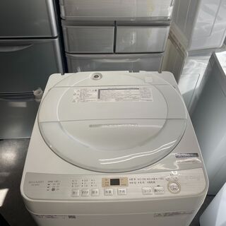 保証付き　シャープ　洗濯機　ES-GE6C-W   リサイクルショップウルカウ　高津