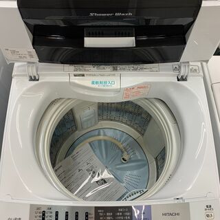 HITACHI 8.0㎏全自動洗濯機　NW-80B　2018年製　売場展開中！！！