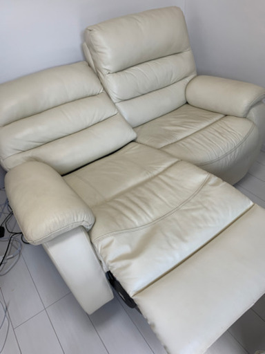 ♥️お値下げしました❤️本革 電動リクライニングソファー