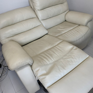 ♥️お値下げしました❤️本革 電動リクライニングソファー