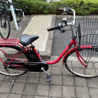 Panasonic 電動自転車　カラーピンク