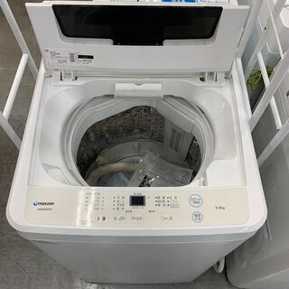 maxzen 6.0㎏全自動洗濯機 JW60WP01 2019年製 売場展開中！！！