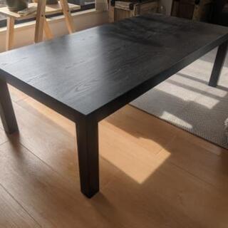 木製のローテーブル　120x60x37cm
