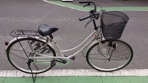ママチャリ 自転車 ブロッサム26　変速なし 通勤通学におすすめの自転車 P029