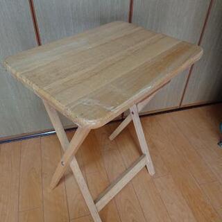 木製簡易テーブル