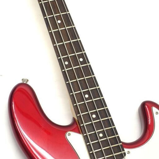 Bacchus ジャズベースタイプ レッド 調整済み 入門 ロック ライブ 学園