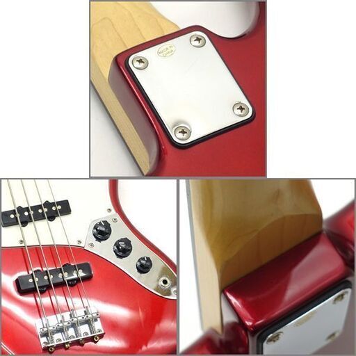 Bacchus ジャズベースタイプ レッド 調整済み 入門 ロック ライブ 学園