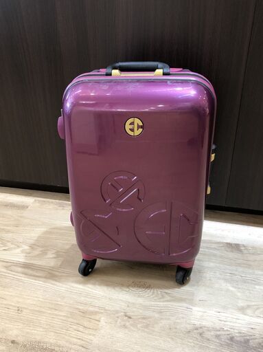 高級 エンリココベリ Enrico Coveri キャリーケース スーツケース バイオレット系 旅行バッグ S ジュンマイ 福井のバッグ その他 の中古あげます 譲ります ジモティーで不用品の処分